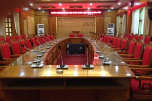 Giải pháp hệ thống âm thanh hội thảo và hội nghị trực tuyến Huyện Hoàng Su Phì
